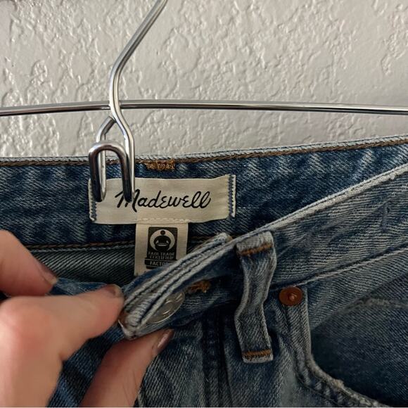Madewell The Dadjean in Dustin Wash: Destroyed Edition - Picture 7 of 9